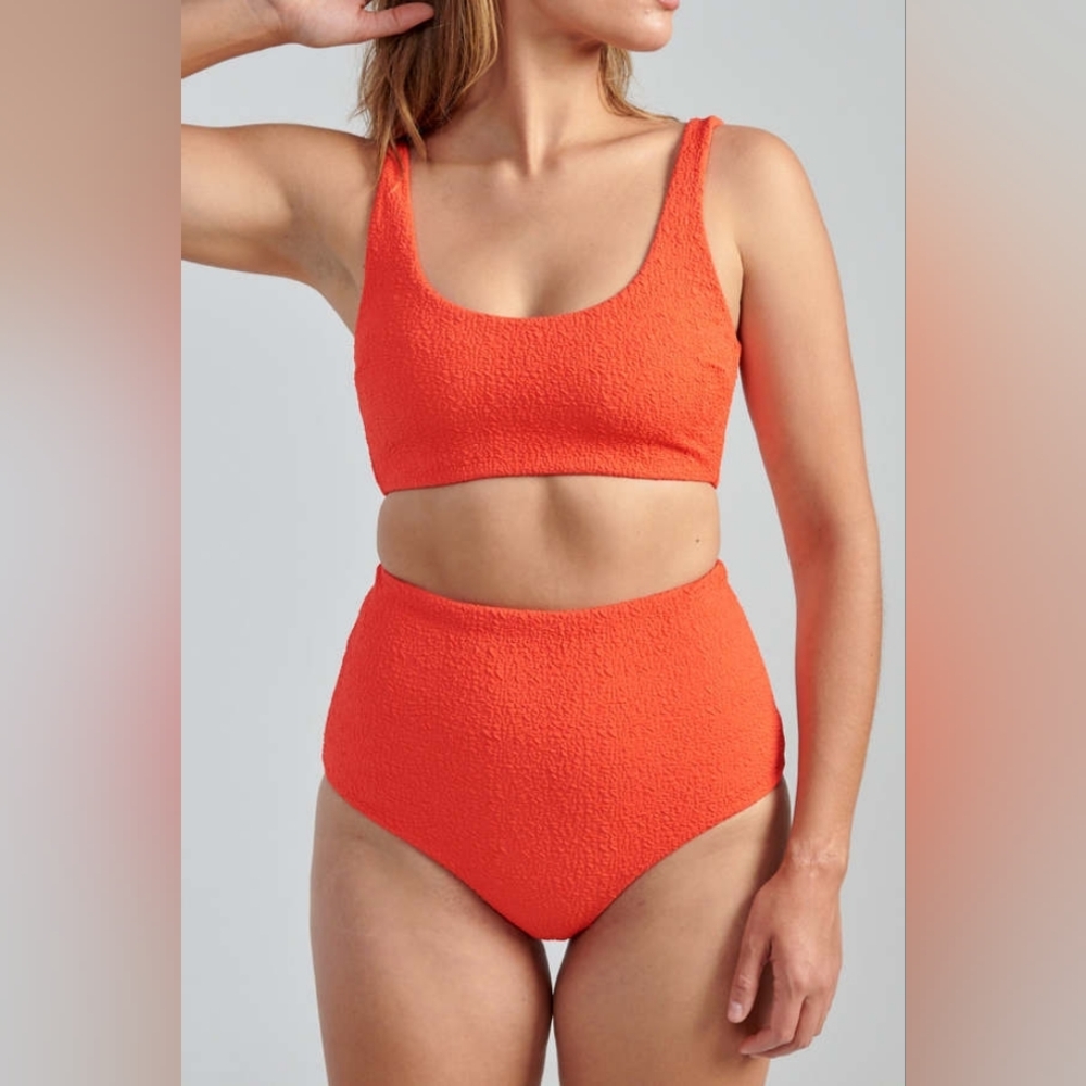 NWT MARA HOFFMAN LIRA BIKINI Set  POPPY Swimsuit 3x -